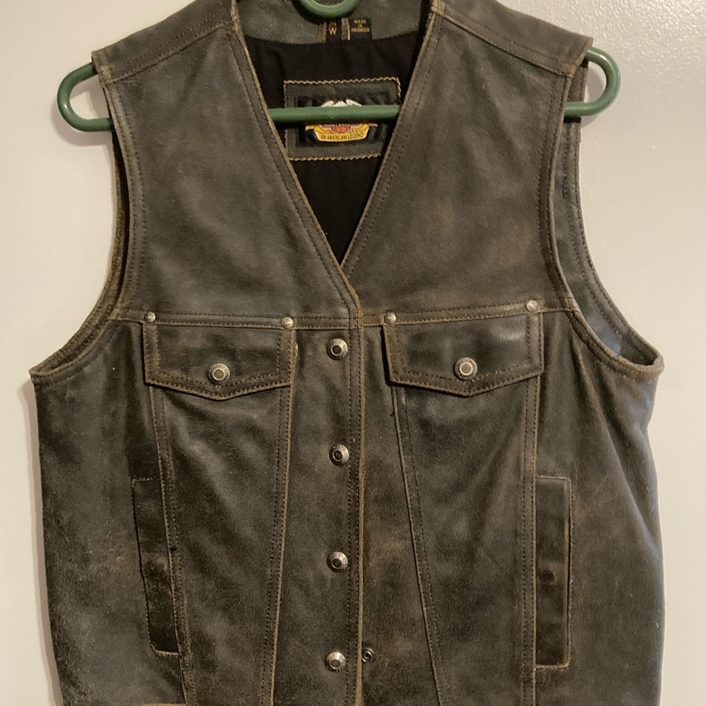 Womens Harley Davidson vest